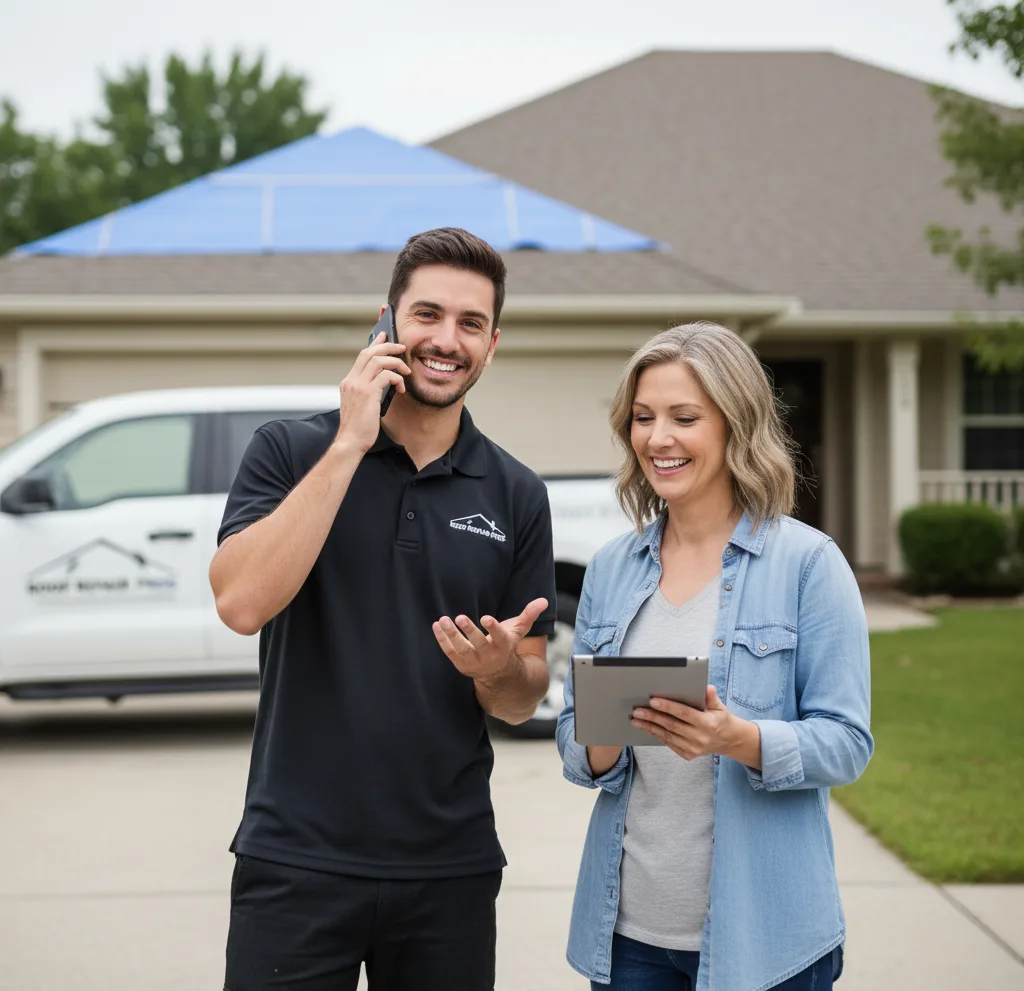 Modern Solutions Roof Repair customer support in Mantua